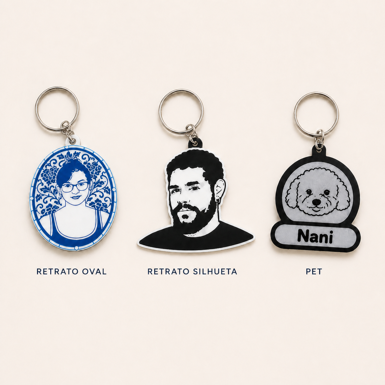 Porta-chaves personalizados